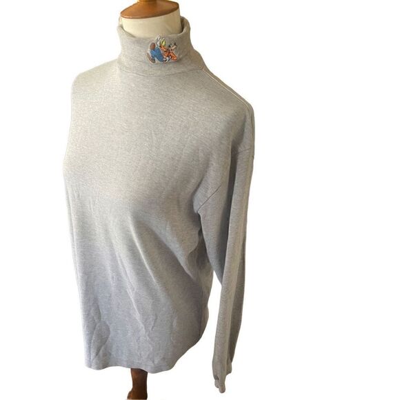 The Disney Store Gray Turtleneck with Goofy on Neck Size Small-EUC - Picture 7 of 10